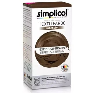 SIMPLICOL Barwnik do tkanin INTENSIV BRĄZ ESPRESSO 560g