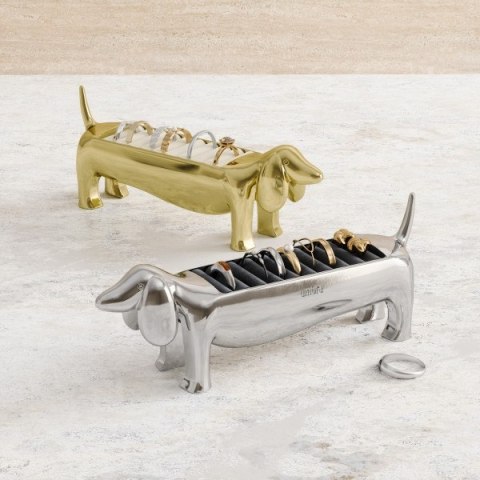 UMBRA stojak na pierścionki DACHSIE złoty