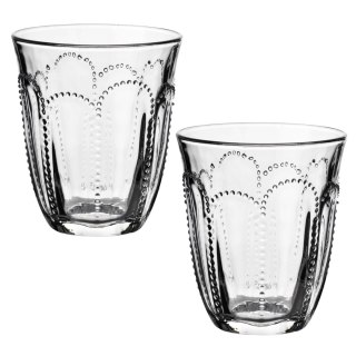 DAPHNE Komplet 4 szklanek 340ml 9,5x5,2x 11cm