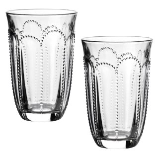 DAPHNE Komplet 4 szklanek 450ml 9,5x5,2x 13,9cm