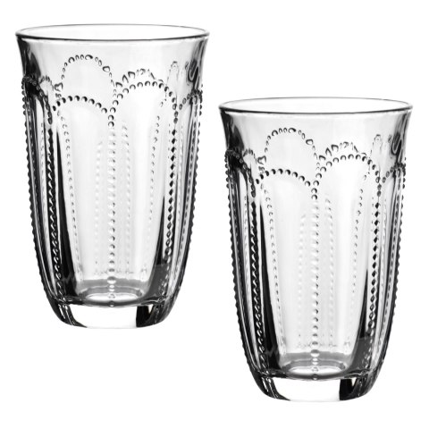 DAPHNE Komplet 4 szklanek 450ml 9,5x5,2x 13,9cm