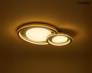 MOOSEE lampa sufitowa / plafon CELL 2 złota