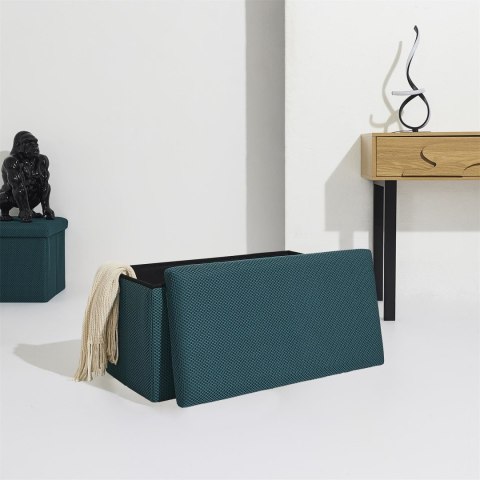 Pufa Velse Atom turkusowa