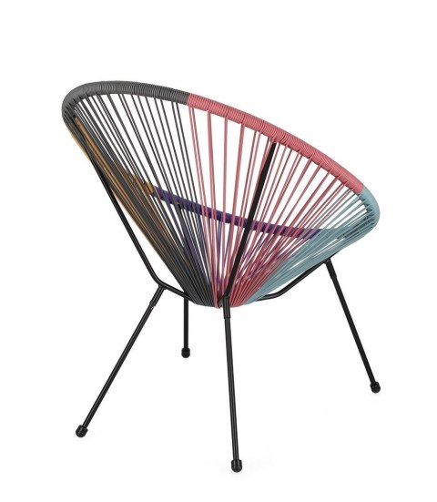 BIZZOTTO krzesło ogrodowe PARKER wielokolorowe