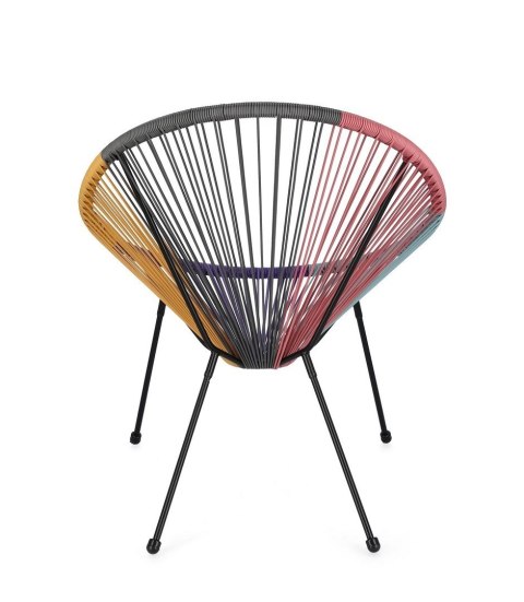 BIZZOTTO krzesło ogrodowe PARKER wielokolorowe