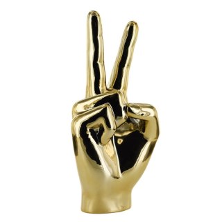 Dekoracja, figurka Dłoń Victoria złota