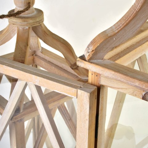 LOKKE Komplet 2 Latarni XL:26,5x26,5x70cm L:19x19x50cm