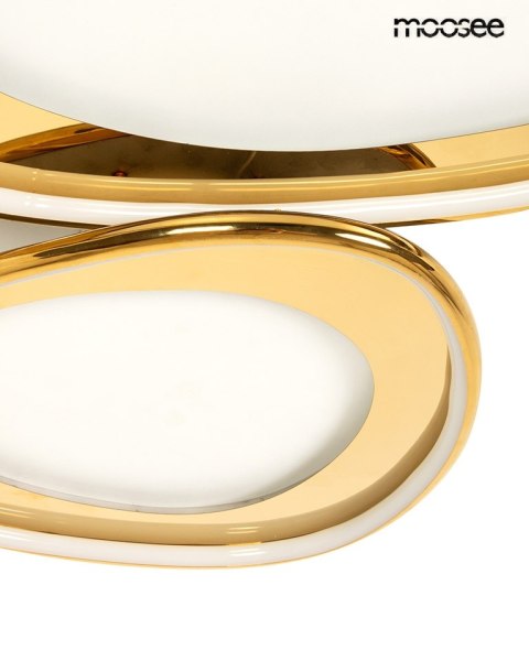 MOOSEE lampa sufitowa / plafon CELL 3 złota