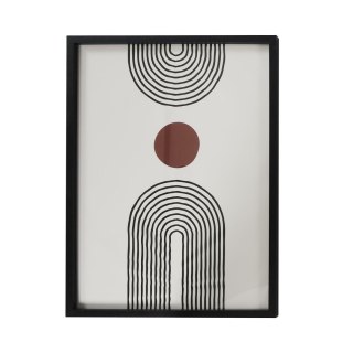 Obraz Art-deco 60x45cm czarna ramka