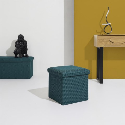 Pufa Vels Atom turkusowa