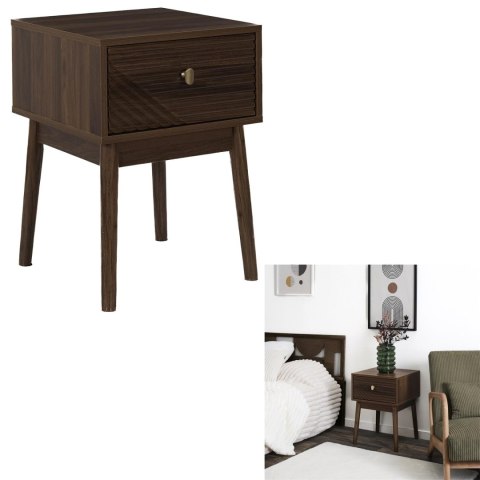 Szafka nocna Tiffany orzech