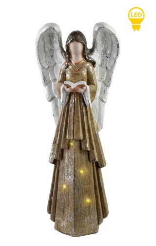 ANGEL Figurka LED 21,5x11,5x55 cm