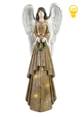 ANGEL Figurka LED 23x13x63 cm