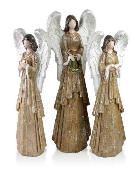 ANGEL Figurka LED 23x13x63 cm