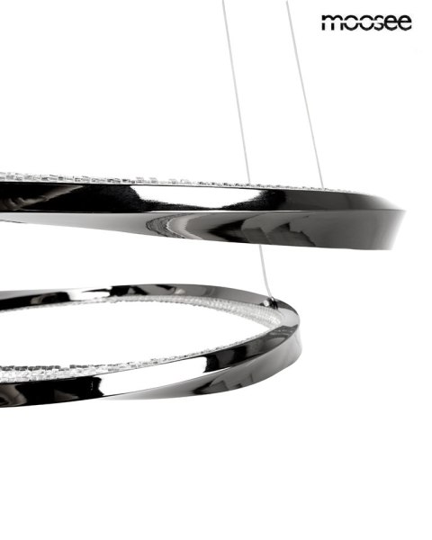 MOOSEE lampa wisząca ANILLO 2 czarna