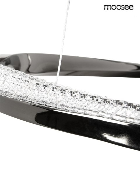 MOOSEE lampa wisząca ANILLO 2 czarna