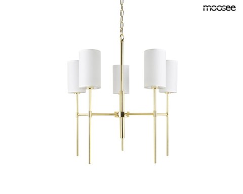 MOOSEE lampa wisząca IMPERIO 5 złota