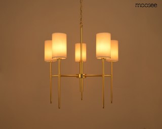 MOOSEE lampa wisząca IMPERIO 5 złota