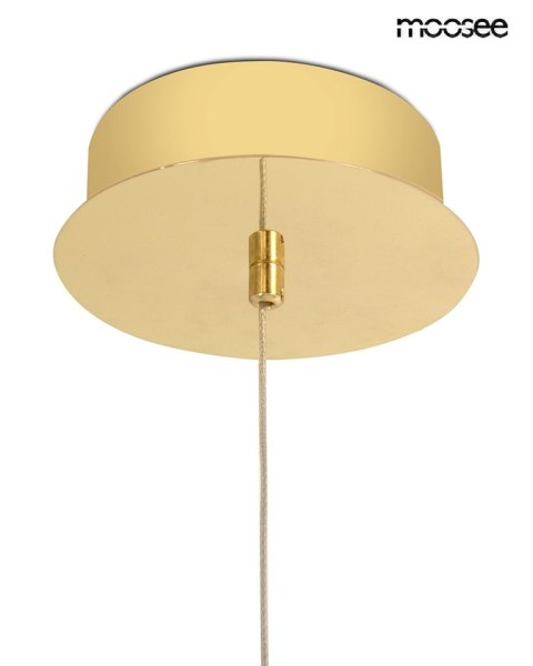 MOOSEE lampa wisząca LIBRA złota