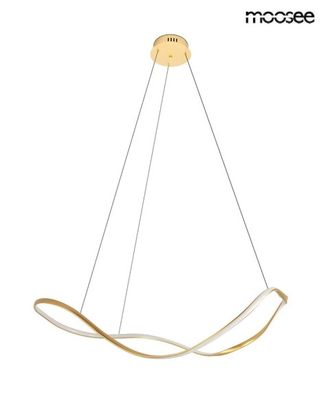 MOOSEE lampa wisząca WAVES 100 złota