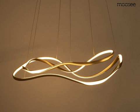 MOOSEE lampa wisząca WAVES 2 złota