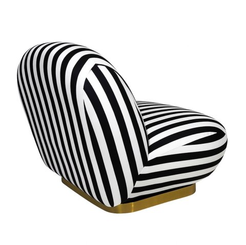 MaMaison fotel obrotowy AZURE biały / czarny