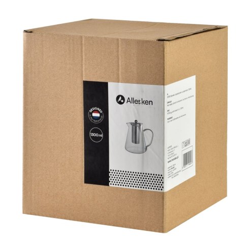 PETER Dzbanek z zaparzaczem 1,3L 8,4x14x18 cm