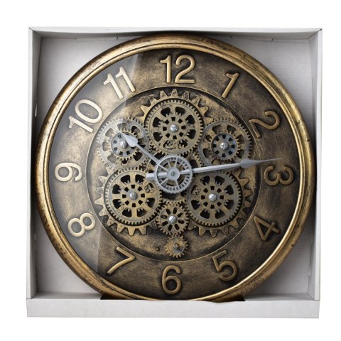 RAMSEY Zegar 40x40x7,5cm ruchomy cichy mechanizm