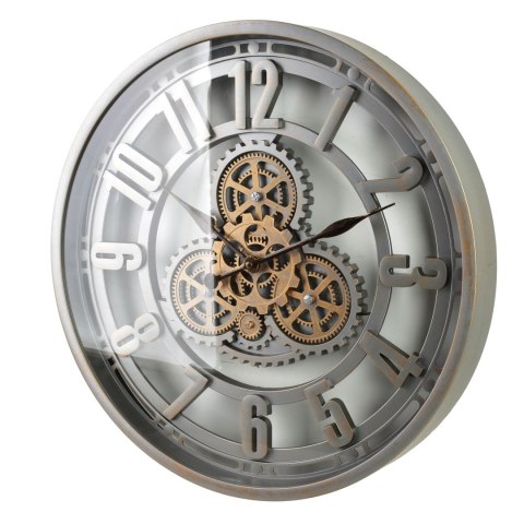 RAMSEY Zegar 50x50x6,5cm ruchomy cichy mechanizm