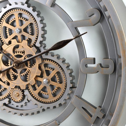 RAMSEY Zegar 50x50x6,5cm ruchomy cichy mechanizm