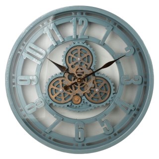 RAMSEY Zegar 50x50x6,5cm ruchomy cichy mechanzim morski