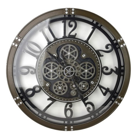 RAMSEY Zegar 60x60x6cm ruchomy cichy mechanizm