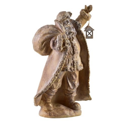 SANTA LILA Figura 27x16x41 cm