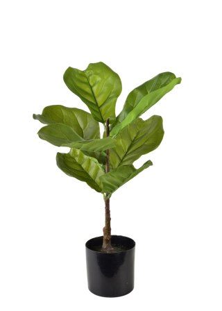 VIRIDIS Sztuczny kwiat fikus 13x13x56cm