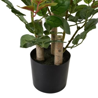 VIRIDIS Sztuczny kwiat róża 13x13x68cm różowa