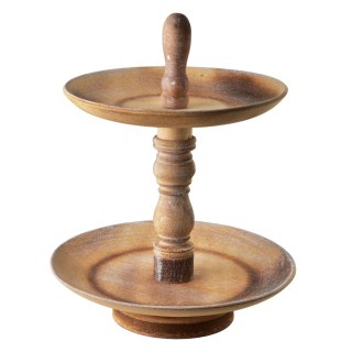 DAZ Patera dekoracyjna 2-poziomowa 21/24x30cm