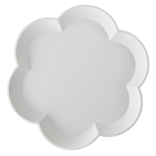 DAZ Patera dekoracyjna 30x30x8cm kwiat biała