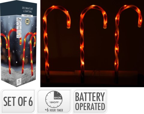 Komplet 4 lampek laska cukrowa 4 SZT.