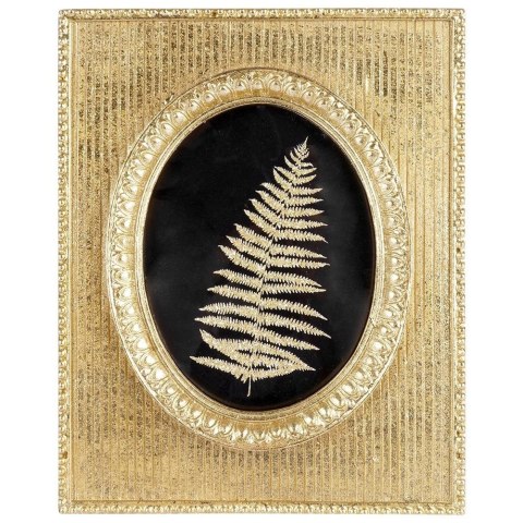 Ramka na Zdjęcia Złota Polystone do Postawienia 13 x 18 cm VILDE