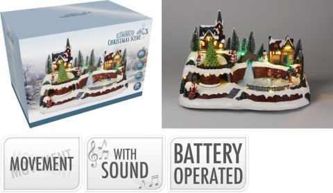 SCENKA ŚWIĄTECZNA 41X27CM