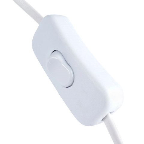 Świecznik adwentowy na 7 świeczek biały 41,5x29 cm