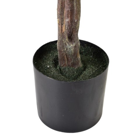 VIRIDIS Sztuczny kwiat biały 13x12x117cm