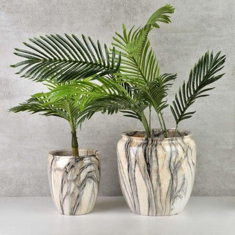 VIRIDIS Sztuczny kwiat palma 13x13x100cm