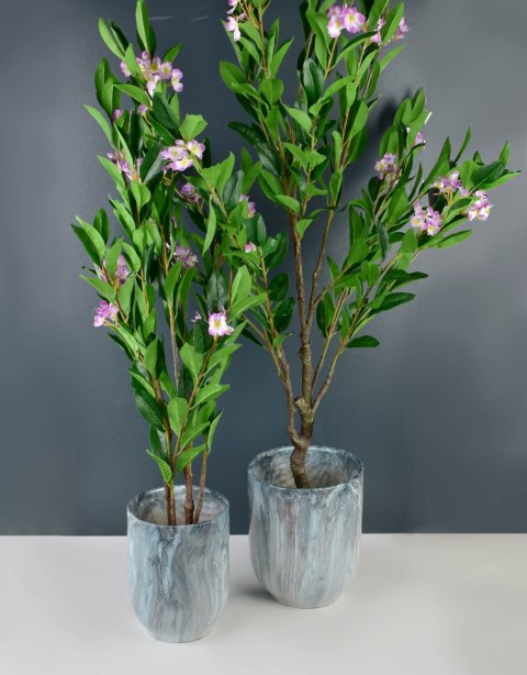 VIRIDIS Sztuczny kwiat różowy 16x15x148cm