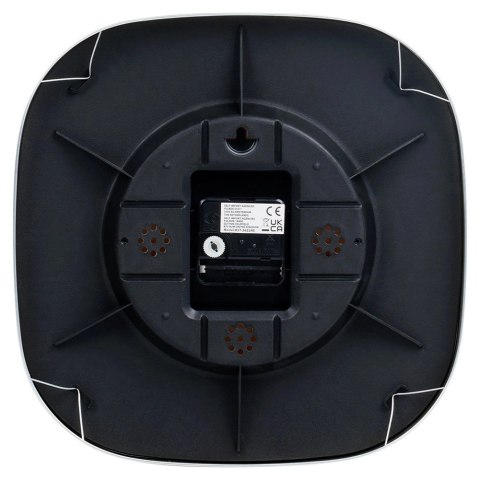 Zegar Ścienny na Ścianę z Termometrem Higrometrem Biały Złoty VILDE 28,5 cm