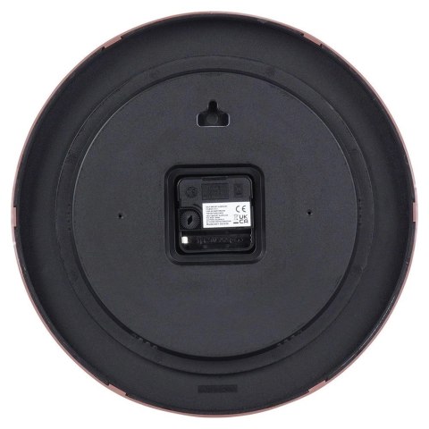 Zegar na Ścianie Ścienny Brązowy Klasyczny Ozdobny Dekoracyjny VILDE 29,5cm