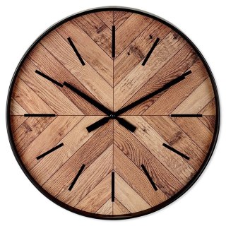 Zegar ścienny czarny 50 cm