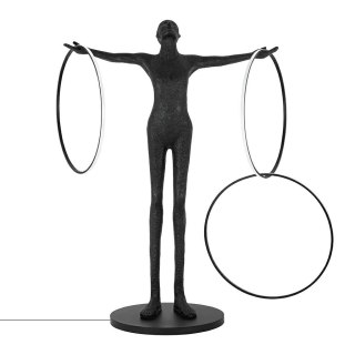 MOOSEE lampa podłogowa HUMAN CIRCULO włókno szklane