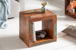 INVICTA stolik JAKARTA 45 cm - drewno z recyklingu