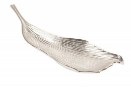 INVICTA misa LEAF 65 cm srebrna - aluminium